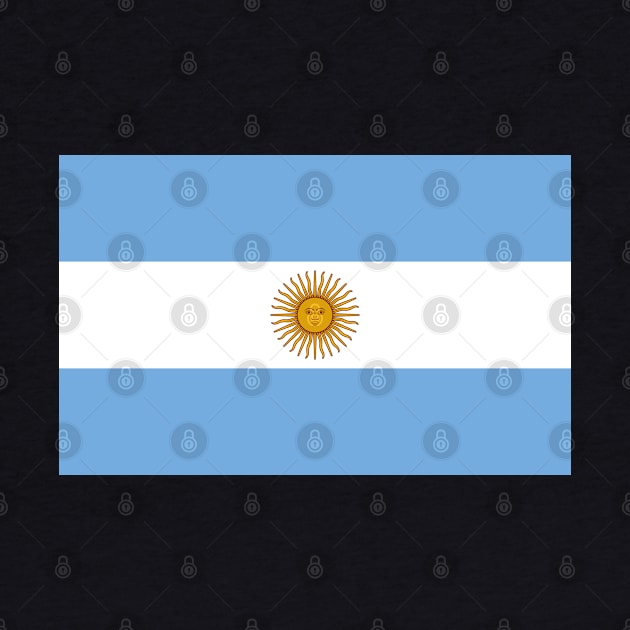 Flag of Argentina by brigadeiro